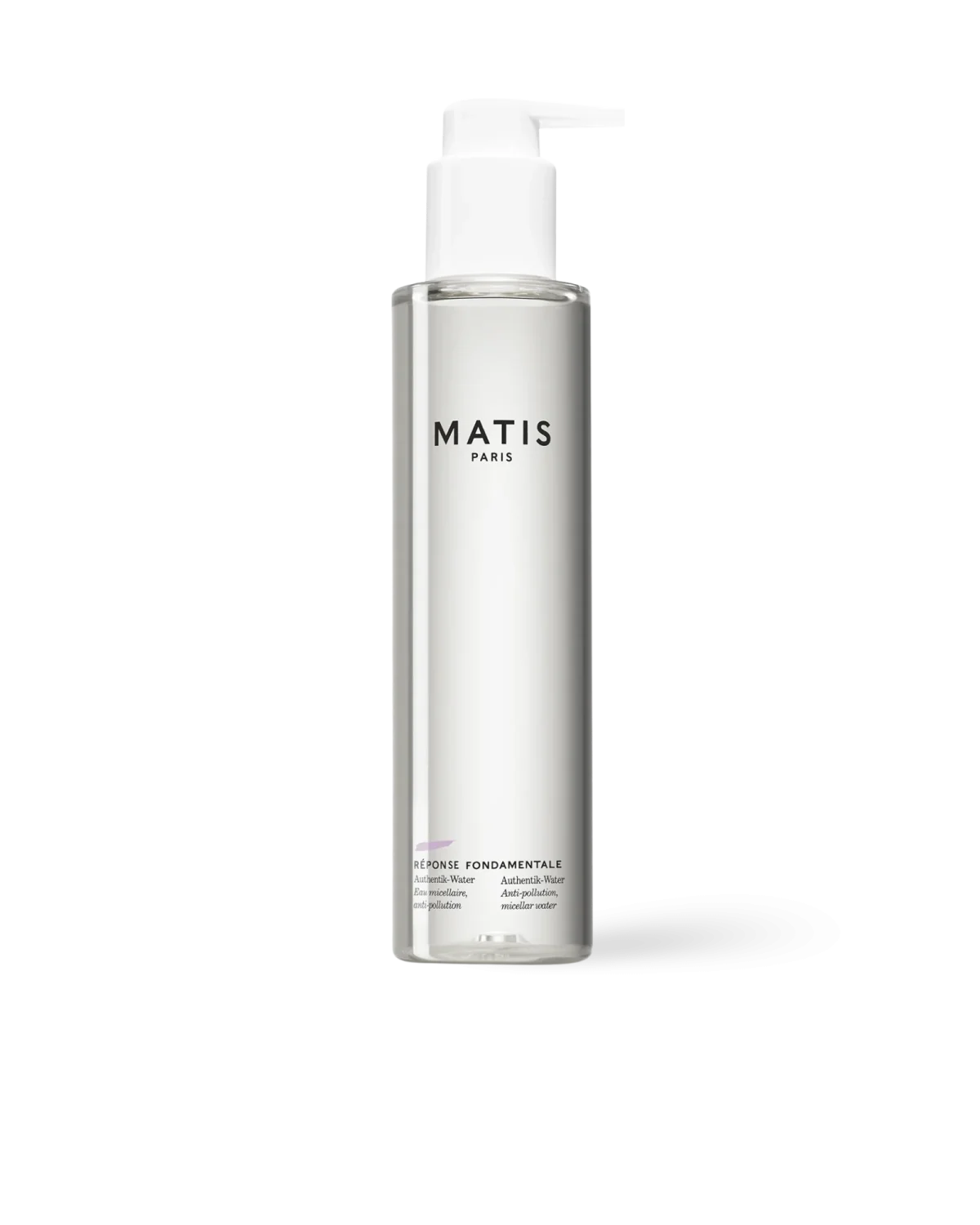 Matis Paris AUTHENTIK-WATER anti-pollution micellar water to remove makeup, impurities and daily pollutants
