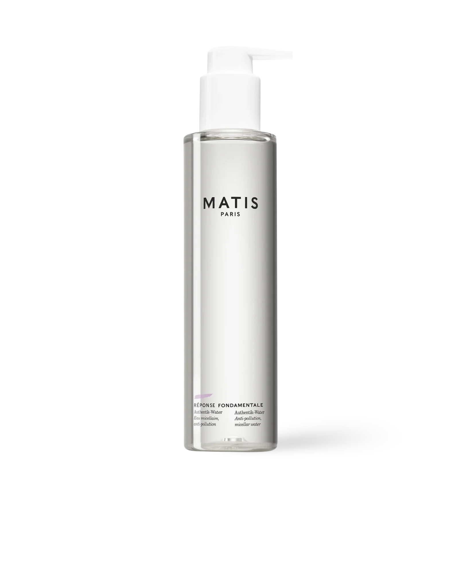 Matis Paris AUTHENTIK-WATER anti-pollution micellar water to remove makeup, impurities and daily pollutants