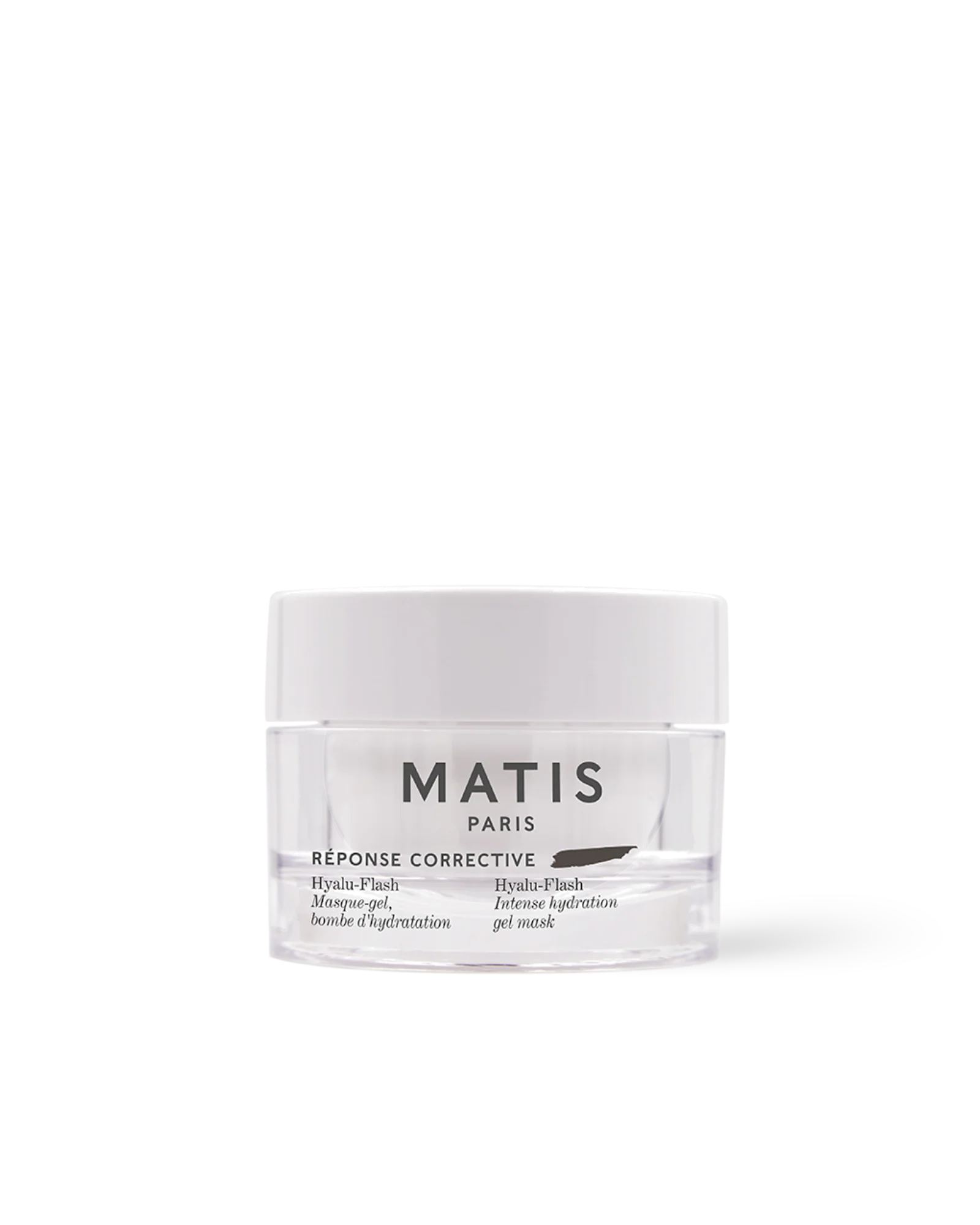 Matis Paris HYALU-FLASH intense hydrating gel mask with hyaluronic acid for plump, refreshed skin