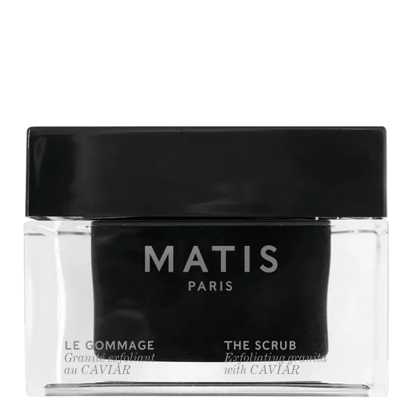 MATIS THE SCRUB Black Granite Dual Exfoliant with French Caviar Extract