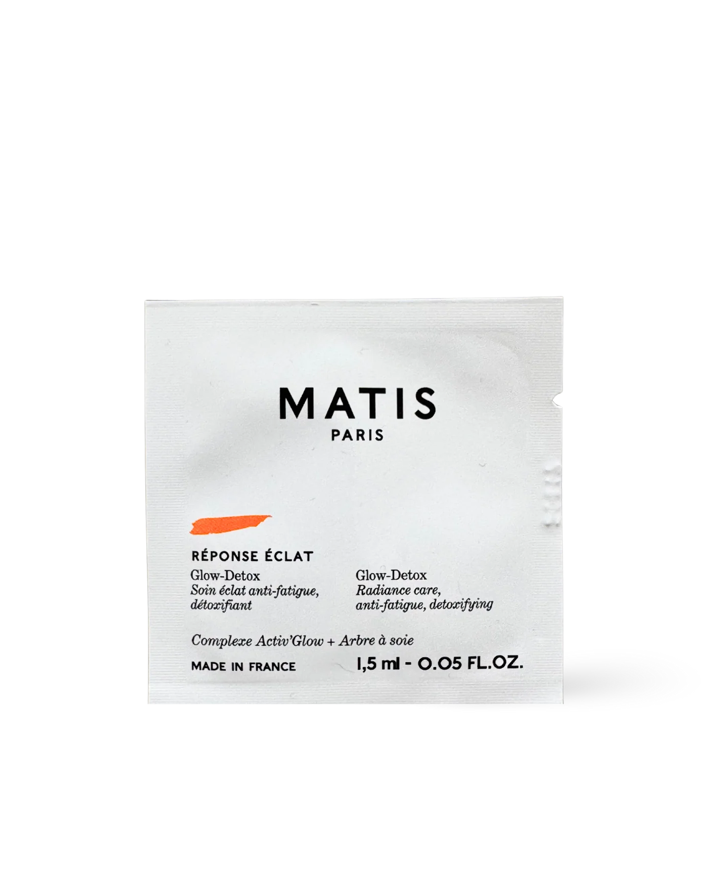 Matis Paris GLOW-DETOX daily moisturiser sample