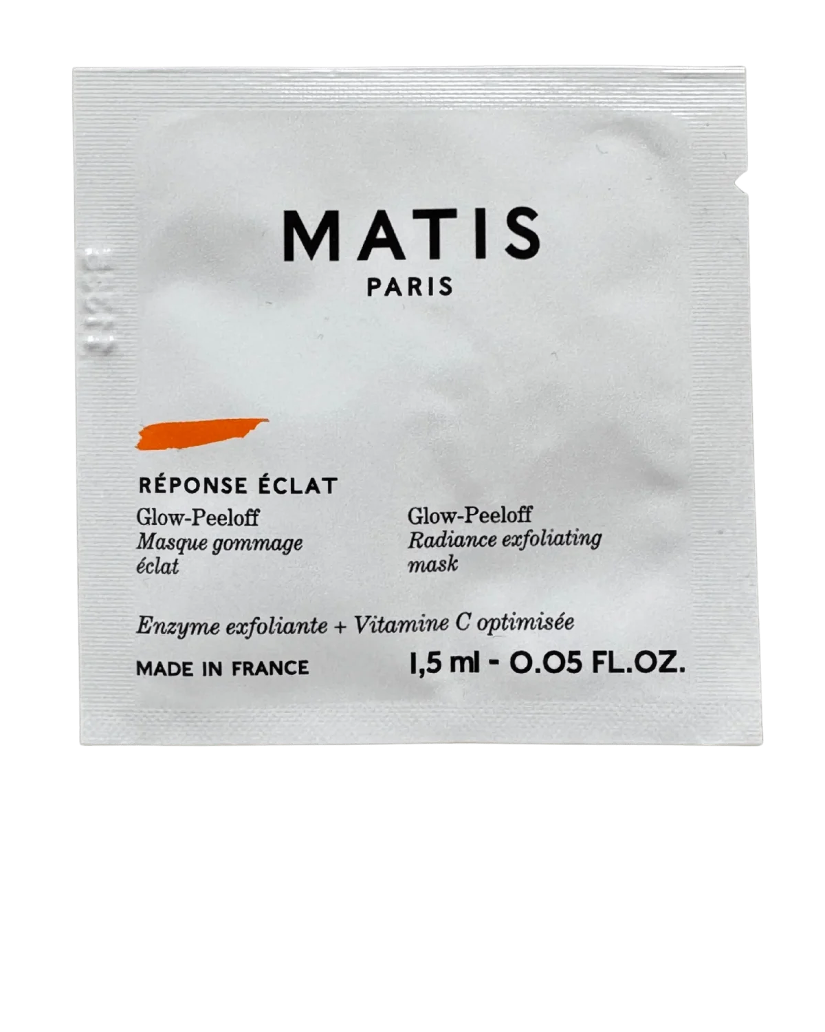 Matis Paris GLOW-PEEL-OFF mask to reveal brighter, smoother skin