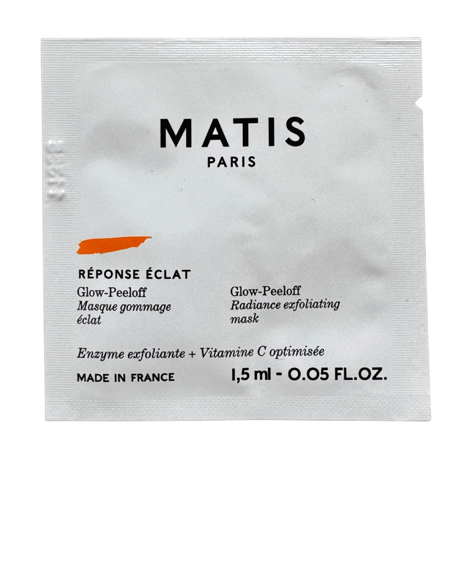 Matis Paris GLOW-PEEL-OFF mask to reveal brighter, smoother skin