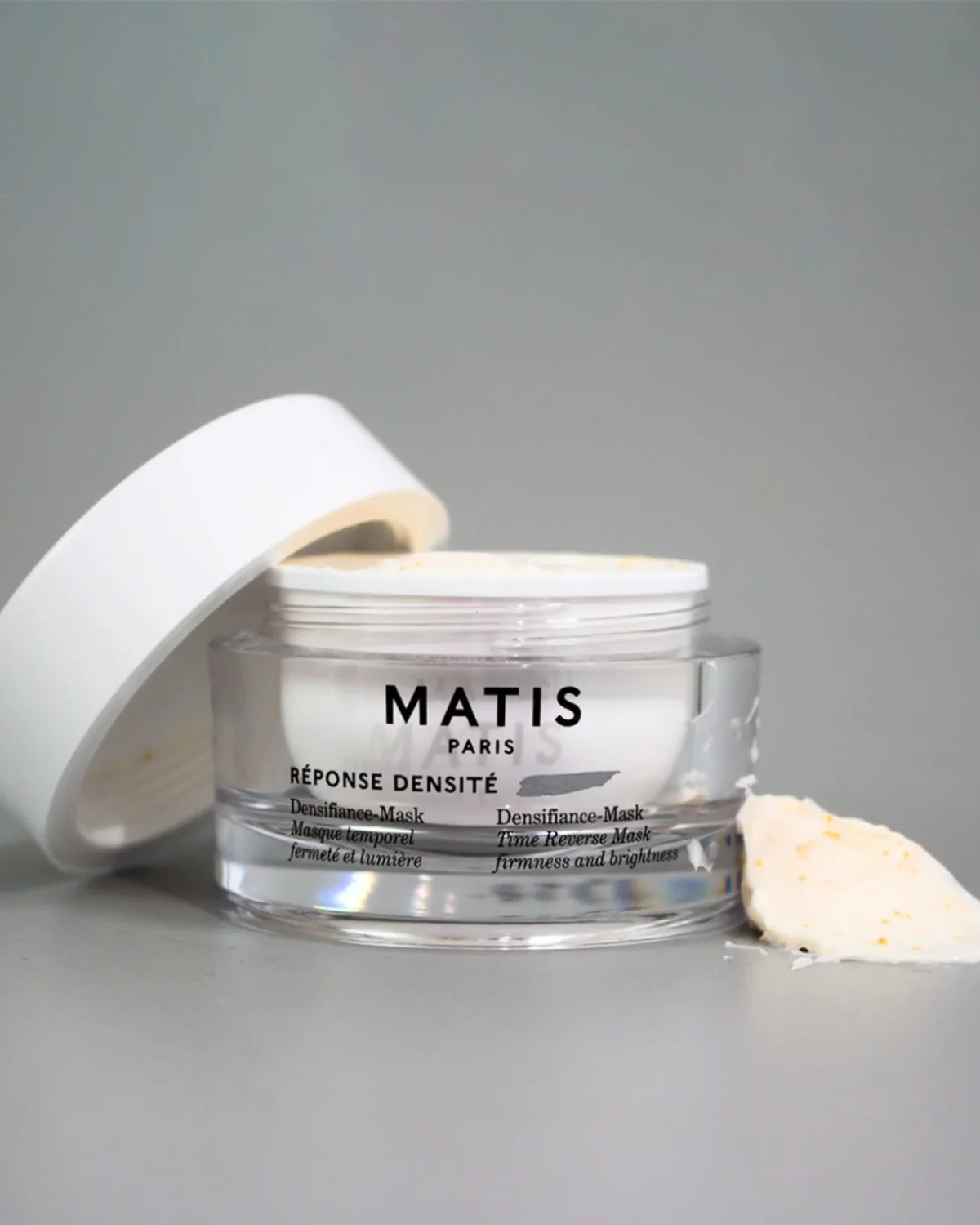 Creamy texture of Matis Paris DENSIFIANCE-MASK with nourishing micro-beads