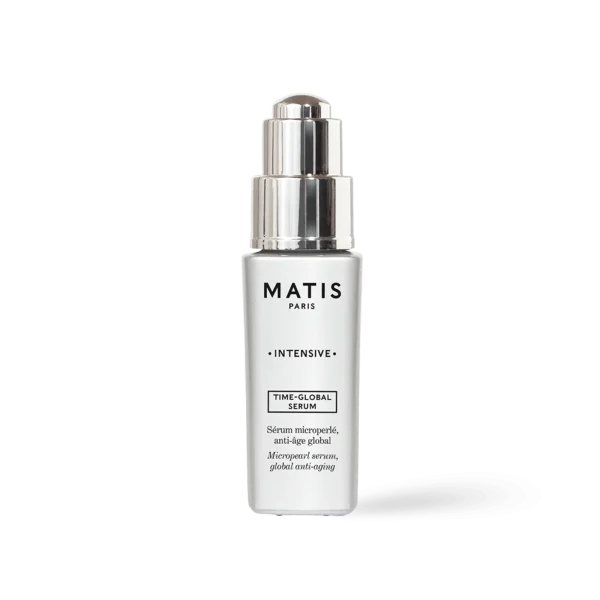MATIS Paris Time-Global Serum 30ml global anti-ageing serum with micro-pearl technology to improve firmness, wrinkles and skin radiance.