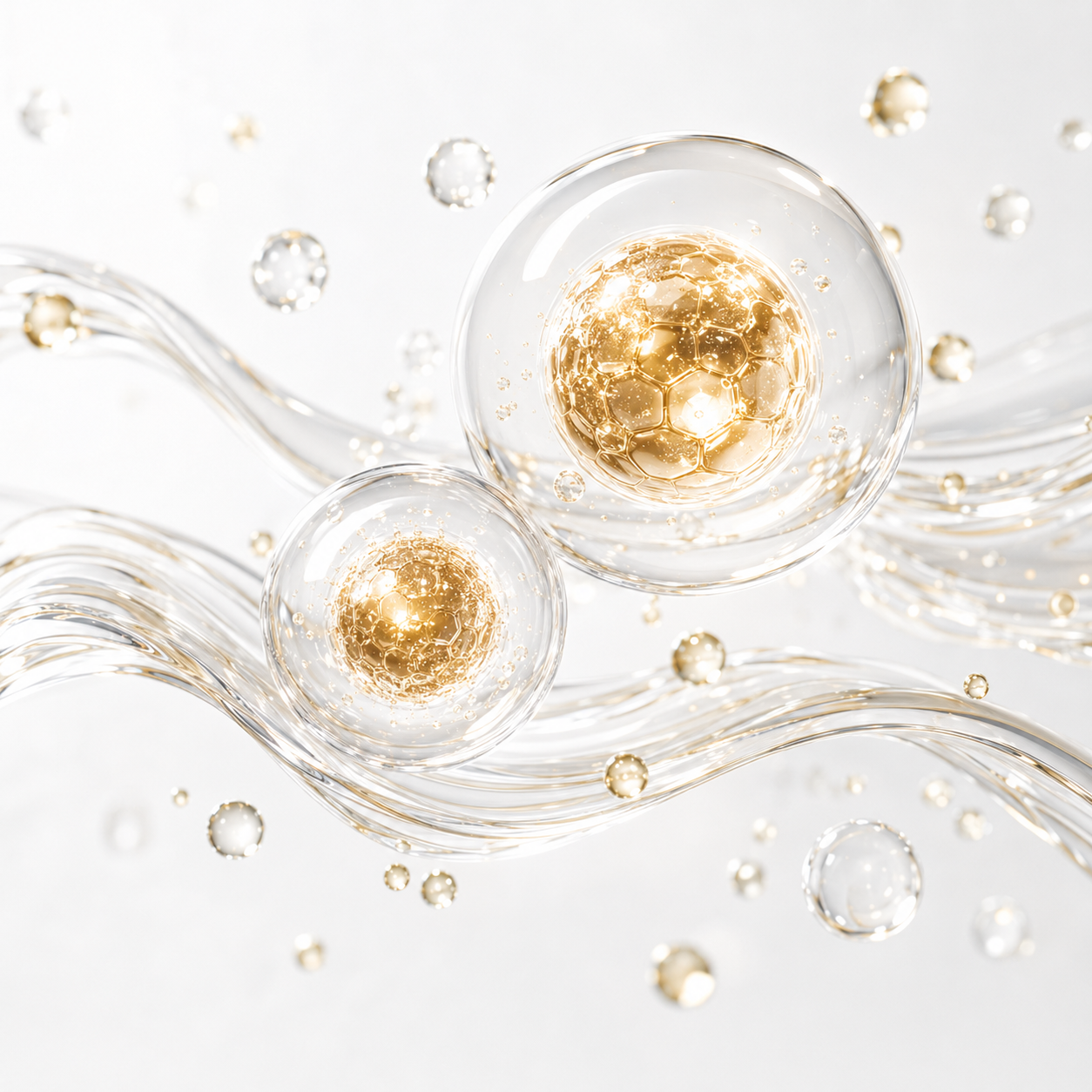 MATIS Eyeliss Peptide Complex technology for reducing under-eye bags and puffiness.
