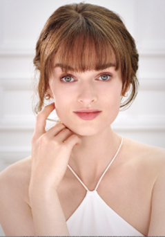 Woman with radiant skin